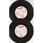 Lot 2 45 rpm - the stranglers - united artisit - 1 ) up 36248 - go buddy go - the peaches - 2) up 36277 ...