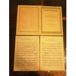 Lot de 3 partitions = georg philipp telemann : hortus musicus 10 - triosonate c - dur - trio sonata in ...