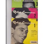 Lot 3 risques 4 eo - robert lamoureux 1 - 2 - 3 philips papa, maman la bonne et moi, - la chasse au canrd ...