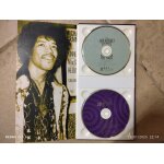 Lot de 4 cd the jimi hendrix experience housse hologramme velours violet Lot de 4 cd the jimi hendrix experience housse hologramme velours violet