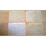 Lot de 4 petites anciennes partitions musicales roland de félix boisson Lot de 4 petites anciennes partitions musicales roland de félix boisson