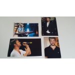 Lot de 4 photos tirage numerique brillant du chanteur gregoire