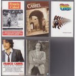 Lot de 5 k7 audio francis cabrel / les chemins de traverse / fragile / carte postale / quelqu'un de l'interieu ...