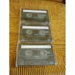 Lot de cassettes audio sony 60 min