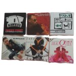 Lot cd single 6 : rawkus finest - mc solar - fauno - alicia keys - janet jackson - drag queen