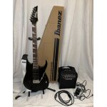 Lot guitare electrique gio ibanez + ampli line6 microspider