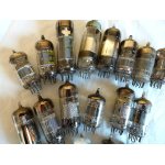 Lot de lampes d'amplificateur - lampes anciennes - mazda - pour dcoration tlfunken - philips