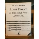 Louis drouet 25 etudes pour flûte traversière partition editions schott ftr 118 Louis drouet 25 etudes pour flûte traversière partition editions schott ftr 118