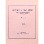 A. louvier - hydre a cinq t�tes pour cor ou saxophone alto. . . et piano