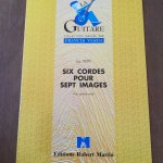 Luc petit, six cordes pour sept images