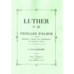 Luther de jules pillevestre pour saxophone baryton ou alto et piano