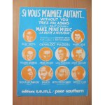 Si vous m'aimiez autant (without you) (tres palabras) du film walt disney  la boite a musique  / chant�e ...