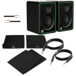 Mackie cr5 - xbt enceinte de monitoring active (la paire) + isolation + cbles