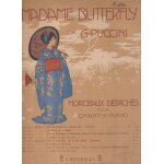 Madame butterfly - morceaux d�tach�s pour chant et piano - ed. g. ricordi