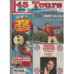 Magazine 45 tours de collection n1 avec 2 cd singles pochettes carton reproduction eps johnny hallyday ...