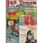Magazine 45 tours de collection n3 avec 2 cd singles pochettes carton reproduction eps johnny hallyday ...