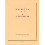 Makoto shinohara : kassouga - recueil avec parties spares flte traversire et piano 9790046228582 ...