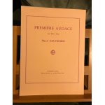 Marcel dautremer premi�re audace pour fl�te et piano partition editions leduc