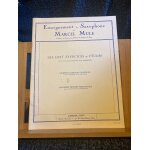Marcel mule 18 exercices ou etudes de berbiguier partition saxophone leduc