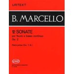 Marcello 12 sanates op2 pour flute vol 1