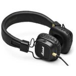 Marshall major ii - casque arceau avec micro - noir - jack 3, 5mm
