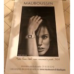 Mauboussin - abribus - affiche / poster envoi en tube - 120x175cm