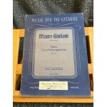 Mauro giuliani 10 unterhaltungsst�cke pour guitare opus 43 partition clifford essex