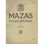 Mazas, etudes spéciales, op. 36 n1 Mazas, etudes spéciales, op. 36 n1