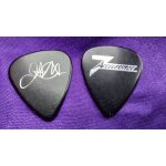 Mdiators guitar picks lot de deux mdiators du groupe accelerator noir avec logo argent