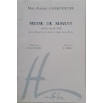 Messe de minuit sur des airs de no�l pour choeur a voix mixtes. marc - antoine charpentier.