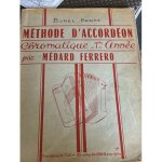 M�thode d accord�on chromatique 1 ere ann�e par m�dard ferrero