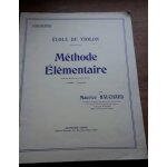 Méthode elémentaire de violon maurice hauchard 1er cahier edition leduc Méthode elémentaire de violon maurice hauchard 1er cahier edition leduc