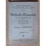 Méthode d'ensemble pour harmonies fanfares 2e partie corroyez clarinette sib Méthode d'ensemble pour harmonies fanfares 2e partie corroyez clarinette sib