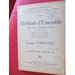 Mthode d'ensemble pour harmonies fanfares 2e partie corroyez saxophone tenor s