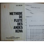 Mthode de flte des andes kena - inclan 3 planches d'accords hors texte beuscher