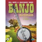 Mthode progressive de banjo bluegrass a 5 cordes tab + cd