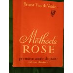 Mthode rose, premire anne de piano, edition illustre