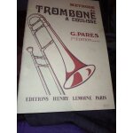 Mthode de trombone a coulisse - g. pares