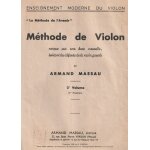 Methode de violon armand massau 2�me vol 1�re position