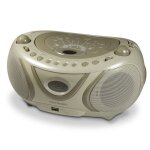 Metronic radio cd - mp3 soft grey - boombox
