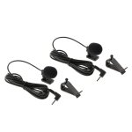 Micro externe autoradio pour radio stro gps dvd 2. 5mm coude mono magideal
