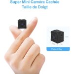 Mini caméra espion sans fil 1080p noir Mini caméra espion sans fil 1080p noir