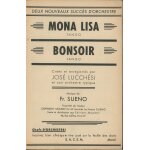 Mona lisa et bonsoir tango de fr su�no h lemarchad r chamflery p vondorf tango pour piano violon flute ...