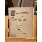 Mozart concerto pour violon et piano en la n5 alfred brun ed. gallet