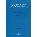 Mozart, dixit et magnificat - kv 193 (186g) - klavierauzug / vocal score / voix (satb) et piano