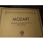 Mozart original compositions piano duet vol 1735 schirmer's library