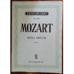 Mozart partition pour piano et autres instruments missa brevis kv 275 edition breitkopf Mozart partition pour piano et autres instruments missa brevis kv 275 edition breitkopf