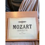Mozart quintettes transcription piano 4 mains partition peters 998b vol 2
