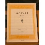 Mozart sonate pour piano en r kv 311 partition editions schott n0626