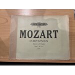 Mozart symphonies 1 - 6 partition piano 4 mains ulrich vol. i peters 187a